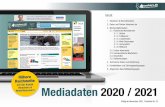 Höhere Reichweite Mediadaten 2020 · 2020. 8. 27. · und alle anderen Profis im Bereich Bildung – produziert von der Agentur für Bildungsjour-nalismus, Düsseldorf. Die Redaktion