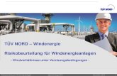 T£“V NORD Windenergie Risikobeurteilung f£¼r Wind 2015. 11. 19.¢  WECO 2012 T£“V NORD 2012 Risikobeurteilung