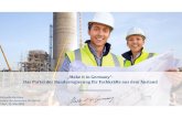 „Makeitin Germany“- Das Portal der Bundesregierung für ... · Testimonial 2014 Rebrush und Ausweitung Zielgruppen auf Studierende, Auszubildende & AG Rebrush und Responsive Design