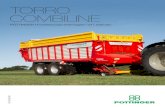 POETTINGER TORRO COMBILINE · 2019. 7. 25. · TORRO Silierwagen sind für Traktoren bis 300 PS ausgelegt. Angetrieben wird mit einer beid seitigen Weitwinkel-Gelenkwelle und eine