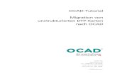 OCAD-Tutorial Migration von unstrukturierten DTP-Karten nach … · 2018. 6. 19. · 3 DTP-Karte als PDF importieren _____ 7 4 Georeferenzierte Hintergrundkarte ... 2013 OCAD AG Seite