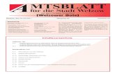 MTSBLATT - welzow.orgwelzow.org/index.php/amtsblatt.html?file=files/...Beschluss HA018/11 Vergabe zu Druck und Verteilung des Amtsblattes - einstimmig beschlossen - Bekanntmachung