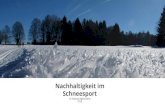 Nachhaltigkeit im Schneesport - DSLV · 2020. 1. 13. · 1. Begriffsbestimmung 2. Allgemeine Grundlagen 3. Herausforderungen im Schneesport 4. Lösungsansätze für zukunftsfähigen