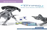 WissensWerte informationen für den TierhalTer · Für Katzen und Hunde Passend für unterschiedliche Körpergewichte gibt es Effipro in 3 Spraygrößen mit 100 ml, 250 ml oder 500