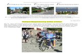 NTERNATIONALE TOURISTISCHE FRIEDENSFAHRT · 2015. 5. 27. · 18. Mai 2015 Radsportbegeisterung selber erleben Die 15. Tour "Auf Friedensfahrt-Kurs" führte über "Himmelfahrt" von