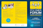 INFORMATIONEN UND HINWEISE - Polymer Forum€¦ · Besuchen Sie das Polymer Forum 2017 schon jetzt auf unserer Homepage unter der Adresse . Hier finden Sie alle wichtigen Informationen