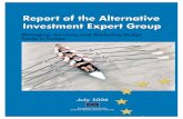 REPORT OF THE LTERNATIVE NVESTMENT XPERT ROUP TO THE ... · report of the alternative investment expert group to the european commission managing, servicing and marketing hedge funds