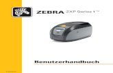 ZEBRA ZXP Series · 1: Erste Schritte Funktionen, Steuer- und Anzeigeelemente P1060728-031 Benutzerhandbuch für Zebra ZXP Series 1-Kartendrucker 3 Funktionen, Steuer- und Anzeigeelemente