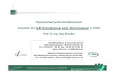 Aspekte der IuK-Compliance und -Governance in KMU...Ziele der IuK-Compliance 5. IuK-Compliance-Management (CM) • Aufgaben • Referenzmodell für KMU • Wirkungsintensität von