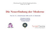 Die Neuerfindung der Moderne - CDU/CSU · Accelerated Greenland Melt-Down Current volume loss: ... From a presentation by Zhores Alferov (Nobel Prize in Physics 2000) Printing of