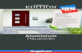 Aluminium Haustüren - website-start.de...Secury Automatic mit A-Öffner Die verriegelte Tür wird raumseitig motorisch über einen Impulsgeber (Haustür-Sprechan-lage) oder über