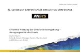 Effektive Nutzung der Simulationsumgebung Anregungen für ...5 Source: Intel© 2017 ANSYS, Inc. June 20, 2017 Grundsätze für die Hardware-Auswahl -ANSYS Simulation Survey 2014 •