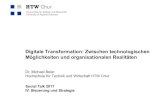 Digitale Transformation: Zwischen technologischen ......Transport Taxis Reisende Taxi-Zentrale MyTaxi Finanzielle Förderung Fördernde Hilfesuchende, Projekte, Organisationen Stiftung