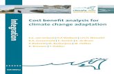 Cost benefit analysis for climate change adaptation 1 Cost benefit analysis for climate change adaptation Authors E.C. van Ierland 1 H.P. Weikard 1 J.H.H. Wesseler 1 R.A. Groeneveld