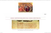 Koptische Handschrift der Offenbarung des Petrus (2. Jhd ...prenicea.net/doc1/10704-de-01.pdf · 2 Unser Herr antwortete: „Gebt acht, dass man euch nicht verführt, dass ihr nicht