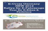 E-Cross Germany NRW 2012 Skript€¦ · teilnehmer und ihrer Fahrzeuge und Präsentation erster Bilder o Aktionen auf der Monkey’s Plaza und Probefahrten E-Fahrzeuge • 20.00 Uhr:
