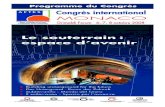Programme du Congrès - AFTES Monaco 2008/prog_poche.pdf · Jean-Luc Toris (VINCI Construction Grands Projets) et Patrice Bony (EIFFAGE TP) : Tunnel Duplex A86 à l’ouest de Paris