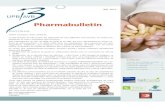 Pharmabulletin - UPB-AVB · INTERVIEW : CELINE FREMAULT, MINISTRE BRUXELLOISE DE LA SANTE En région bruxelloise, la répartition des compé-tences pour ce qui concerne la santé