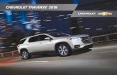 CHEVROLET TRAVERSE 2019 - irp-cdn.multiscreensite.com...Chevrolet México @ChevroletMexico En General Motors de México, S. de R.L. de C.V. (en adelante GMM) mantenemos las técnicas