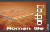 Roman tile - Home - Arkhon Polyurethane Panels · Η εταιρία εφαρµόζει φιλική προς το περιβάλλον πολιτική µε ανακυκλώσιµα