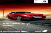 DAS BMW 2er Coupé.box.motorline.cc/autowelt/pdf/BMW 2er-Coupe Preisliste 2016_07.pdf · Personal Profile schlüsselbezogene Personalisierung wichtiger Bedienfunktionen Steckdosen,
