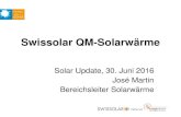 Swissolar QM-Solarwärme · 2016. 7. 4. · HFM-Vernehmlassung - Einfliessen der VLG, TKN und Monitoring- Pflicht 2015: Online mit Validierte Leistungsgarantie, Information an die