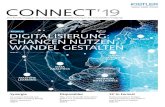 CONNECT’19 - Kistler · Seit einigen Jahren bestimmt die Digitalisierung die Entwicklung von Wirtschaft und Gesellschaft wesentlich mit. Für Unternehmen wie die Kistler Gruppe