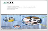 Informatik (Bachelor of Science (B.Sc.)) · 2020. 2. 20. · KIT-FAKULTÄT FÜR INFORMATIK KIT – Die Forschungsuniversität in der Helmholtz-Gemeinschaft Modulhandbuch Informatik