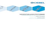 VERSCHLUSSTECHNIK - typo3.goebel-group.com · Stainless steel A4 [ AISI 316 ] Acier inox A4 [ AISI 316 ] 5,3 98 45 703 L Stahl verzinkt Steel zinc plated ... WING SEALS FOR USE WITH