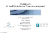Scaled Agile für das IT-Portfolio- und Programmmanagement · 2020. 9. 22. · © Prof. Dr. Ayelt Komus Scaled Agile für das IT-Portfolio- und Programmmanagement VOICE CIO-Erfahrungsaustausch