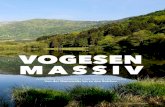 VOGESEN MASSIV - Massif des Vosges · Von der Ferme-Auberge du Baerenbach bei Sewen führt eine Strecke entlang von drei Bächen zu mehreren Wasserfällen. Wanderungen zum Appetitholen