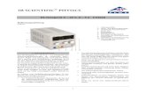 3B SCIENTIFIC PHYSICS · nungsquelle (cv) 1. Sicherheitshinweise Das DC-Netzgerät 0 – 20 V, 0 – 5 A entspricht den Sicherheitsbestimmungen für elektrische Mess-, Steuer-, Regel-