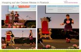 Hooping auf der Ostsee Messe in Rostock - DANCING-HOOPsHoola Hoop - neuer Trendsport fur Jedermann Deutscher Schwerfiongenburxd M-V e V Poliomyelitis e V Selbsthllfe Mecklenburg-Vorpommern