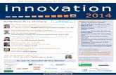 Die Leitveranstaltung für Innovationsmanagement...2014/07/29  · 2014 Begeisterte Teilnehmerstimmen über die „innovation 2013”: „Sehr vielseitig, hochklassig.” M. Ammann,