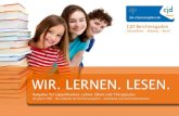 WIR. LERNEN. LESEN. - CJD Bayern · 2015. 7. 6. · Die emo-tionale Belastung im Schulalltag ist für Kinder mit Legasthenie enorm, ... Eintrag ins Zeugnis ... Gymnasium sowie ab