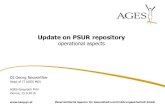 Update on PSUR repository · eCTD - update Submission Types for PSUSA-PSURs 5 Please be careful when selecting the submission type in the eCTD envelope eCTD submission type= • “psur”