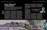 Neue Wege der Kollaboration - reto-bieli.ch · mit Building Information Modeling (BIM) koordiniert und abgewogen werden können, zeigt der Umbau des Basler Hauptbahnhofs. Von Nadine