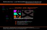 Behinderten- und Rehabilitationssport-Verband Rheinland ... · Telefon: 0261/973878-0 Fax: 0261/973878-59 E-Mail: info@bsv-rlp.de oder im Internet unter: Heinen + Löwenstein Arzbacher