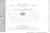 Jogis Roehrenbude - Roehrenradios, Roehrenverstaerker und ...€¦ · valve the "avo characteristic iv. meter working instructions first edition by avo limited, avocet house, 92-96