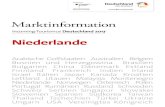Incoming-Tourismus Deutschland Deutschland 2017 · 4 Marktinformation Niederlande 017 1.3 Wirtschaft CIA – The World Factbook; Germany Trade & Invest (gtai) – Wirtschaftsdaten