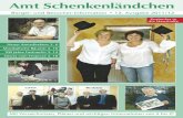 Amt Schenkenländchen · 2017. 12. 17. · Anziehende Region VORWORT Schenkenländchen 12. Ausgabe 3 Das Schenkenländchen in Bewegung Liebe Bürger, liebe Leser, das Schenkenländchen