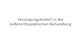 Versorgungsbedarf in der kieferorthopädischen Behandlung · Special considerations in diagnosis and treatment planning. 4th ed. Orthodontics - Current Principles and Techniques,
