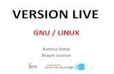 GNU / LINUX - Wikimedia · 2018. 1. 17. · GNU / LINUX . PLAN I ... Bonus de sécurité pour les données personnelles Plus rapide à l’exéution. Faire une USB live Différents