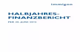 HALBJAHRES- FINANZBERICHT · PDF file 2020. 6. 4. · HALBJAHRESFINANZBERICHT 2015 / INHALT 3 Halbjahresfinanzbericht 4 Zwischenlagebericht für das 1. Halbjahr 2015 4 Bericht über