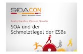 Andre Karalus, Carsten Sensler SOA und der Schmelztiegel der ESBssensler.de/wp-content/uploads/2013/06/SOACon09... · 2013. 6. 13. · Webservices(SOAP) realisiert – Kritik ! XML