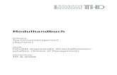 Modulhandbuch TM 1€¦ · Modul T-01 Statistische und Mathematische Anwen-dungen Modul Nr. T-01 Modulverantwortlicher Prof. Dr. Johannes Grabmeier Studienschwerpunkt - Kursnummer