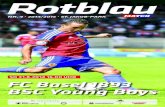 SO 31.8.2014 16.00 UHR FC Basel 1893 BSC Young Boys ... 4 Rotblau Match Rotblau Match 5 UNSER KADER