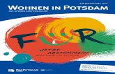 Wohnen in Potsdam...potsdam.de zu finden. Ein Rekord: 40 gemeinnützig anerkannte Organisationen aller Art haben sich in diesem Jahr bei Gemeinsam für Potsdam bewor - ben. Vereine,