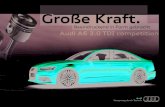 285x192 A6 Sondermodell UeA Flyer 00 RZ webup.picr.de/28043712du.pdf · Audi A6 3.0 TDI competition. Zum Jubiläum mit einer Leistungssteigerung auf 240 kW (326 PS). Mit seinem imposanten