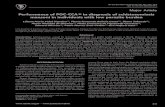 Performance of POC-CCA® in diagnosis of schistosomiasis ...Laboratório de Esquistossomose, Centro de Pesquisas René Rachou, Fundação Oswaldo Cruz, Belo Horizonte, Minas Gerais,